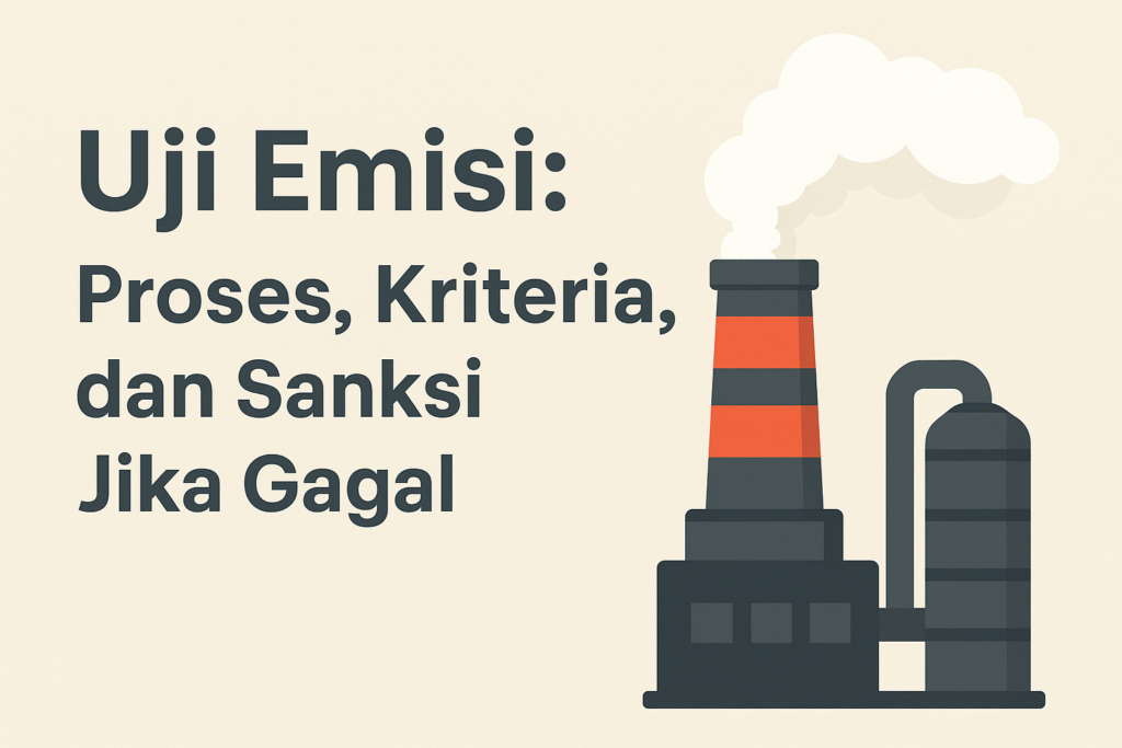Uji Emisi: Proses, Kriteria, dan sanksi jika tidak memenuhi standar